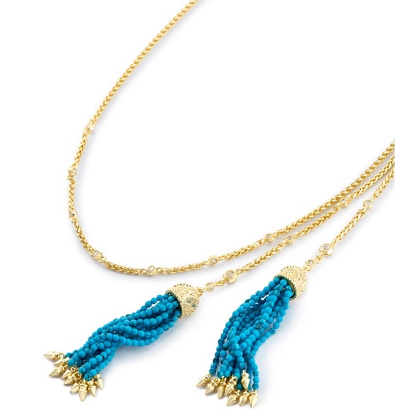 NWT Kendra Scott Monique in Turquoise - Picture 2 of 5